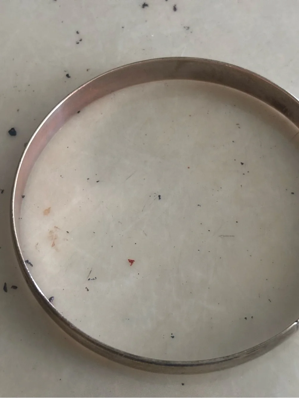 Silver Bangle-9.5” - Picture 3 of 4